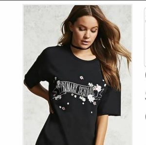 Forever 21 Fleece Sweatshirt T-shirt